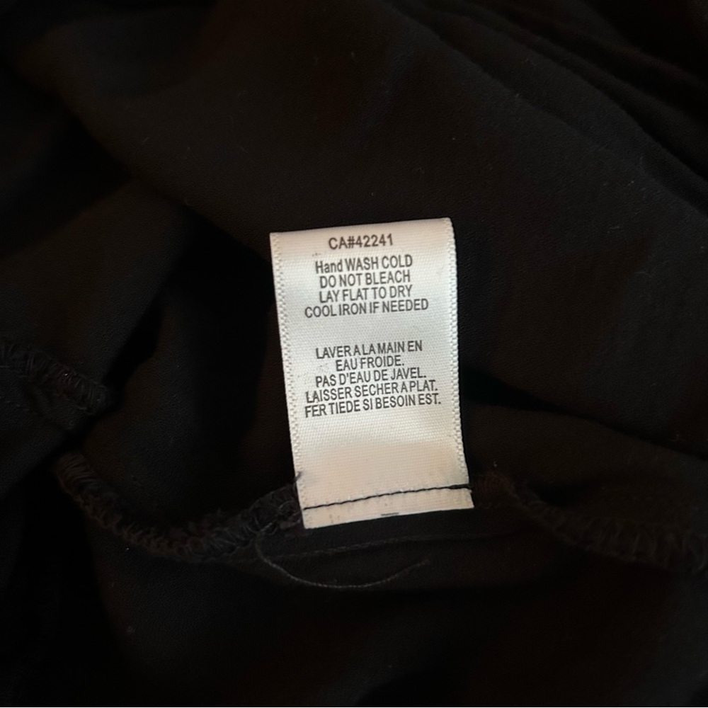 Young Fabulous & Broke Black Strapless Ruched Maxi Dress Front Slit Size M EUC - Picture 9 of 9